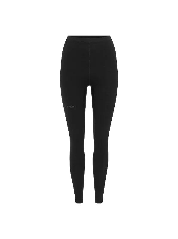 AW Poppy Full Length Tights- Storm (Black)