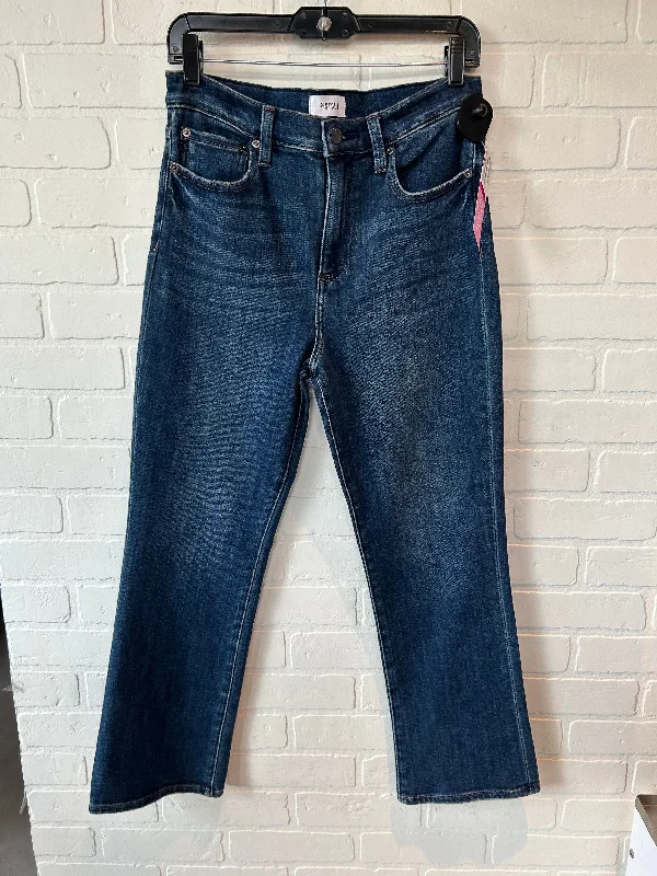 Jeans Boot Cut By Pistola In Blue Denim, Size: 8