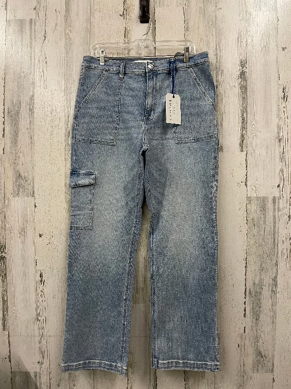 Jeans Boyfriend By Clothes Mentor In Blue Denim, Size: 12