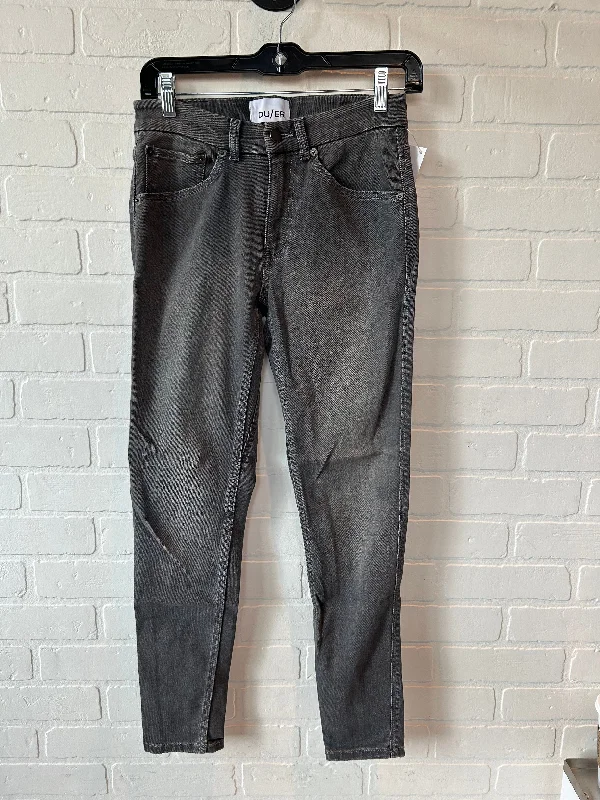 Jeans Skinny By Clothes Mentor In Grey Denim, Size: 2