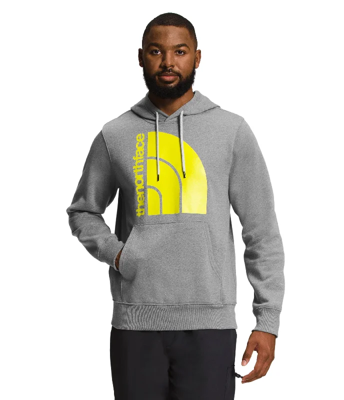 TNF Medium Grey Heather/LED Yellow / Large