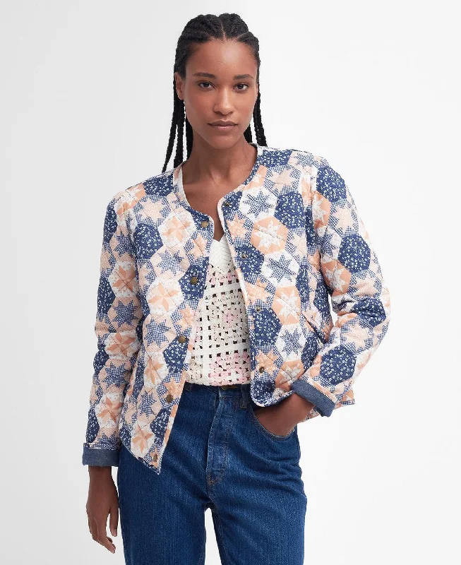 Margate Reversible Collarless Jacket - Multi