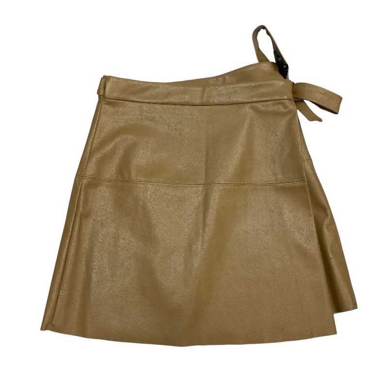 Skirt Mini & Short By Wilfred In Brown, Size: S