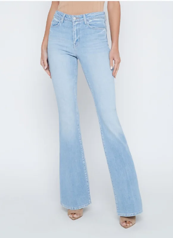 Bell High Rise Flare Jean In Olympia