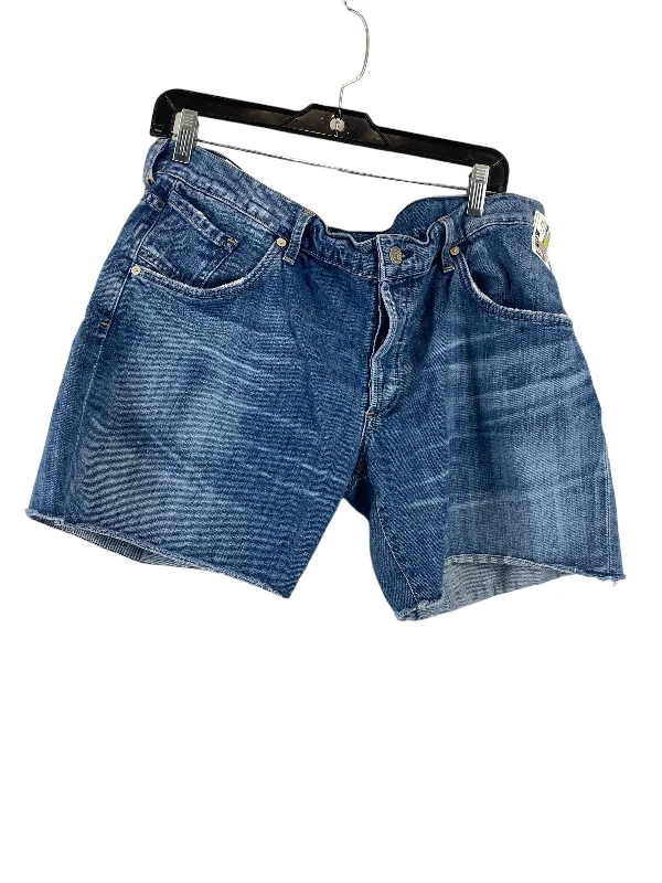 Blue Denim Shorts Clothes Mentor, Size 32