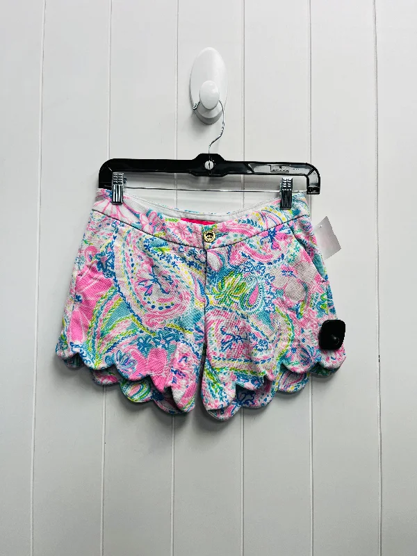 Blue & Pink Shorts Lilly Pulitzer, Size 0