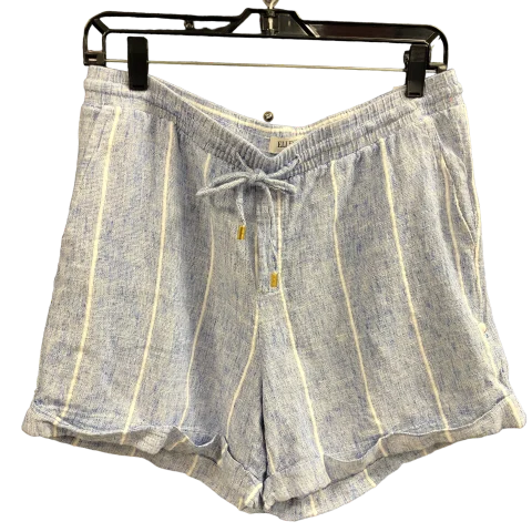 Blue & White Shorts Ellen Tracy, Size M