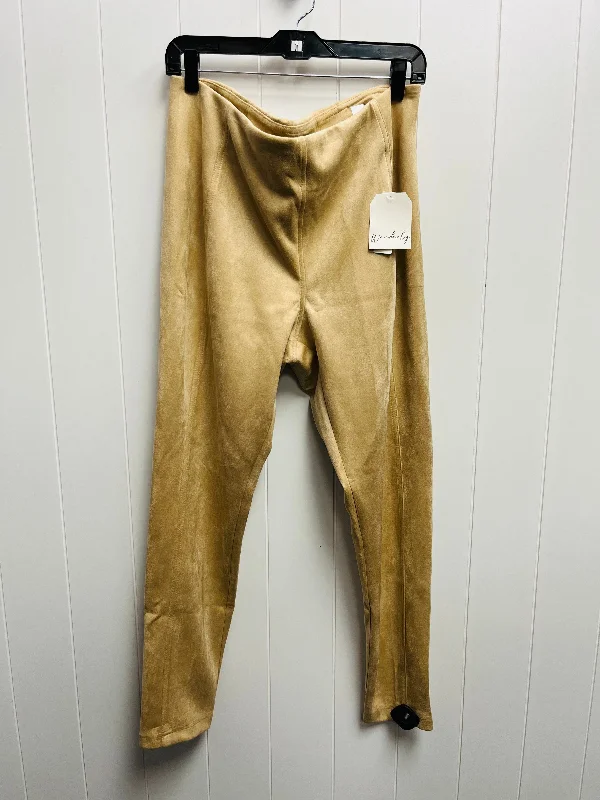 Pants Other By Wonderly In Tan, Size: Xl