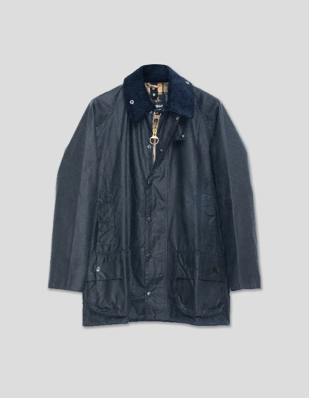 BARBOUR BEAUFORT® WAX JACKET - NAVY