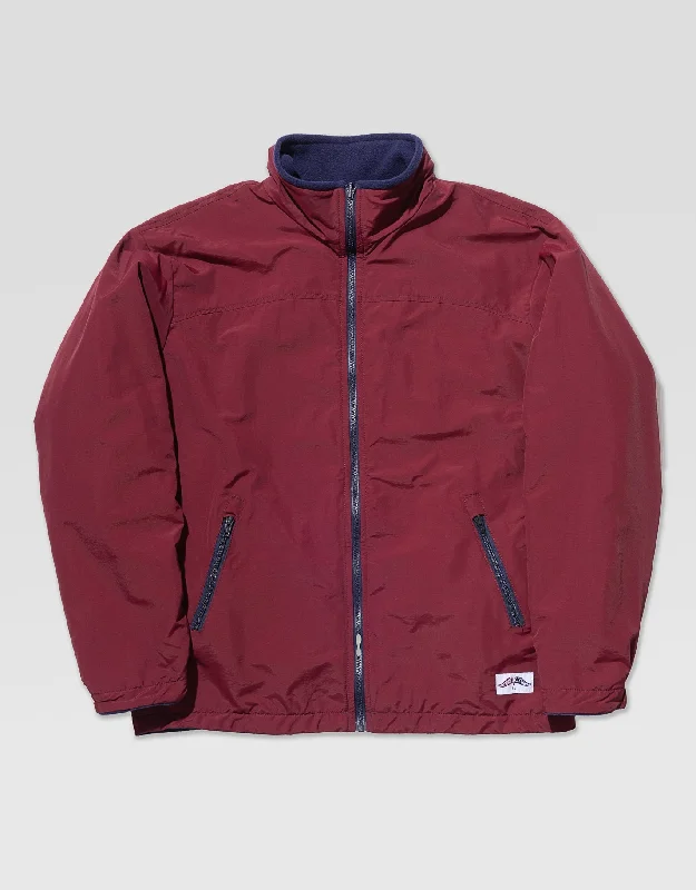 J.PRESS x BOATHOUSE SCULL REVERSIBLE JACKET - MAROON/NAVY