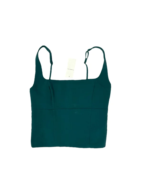 Top Sleeveless By Abercrombie And Fitch In Green, Size: S