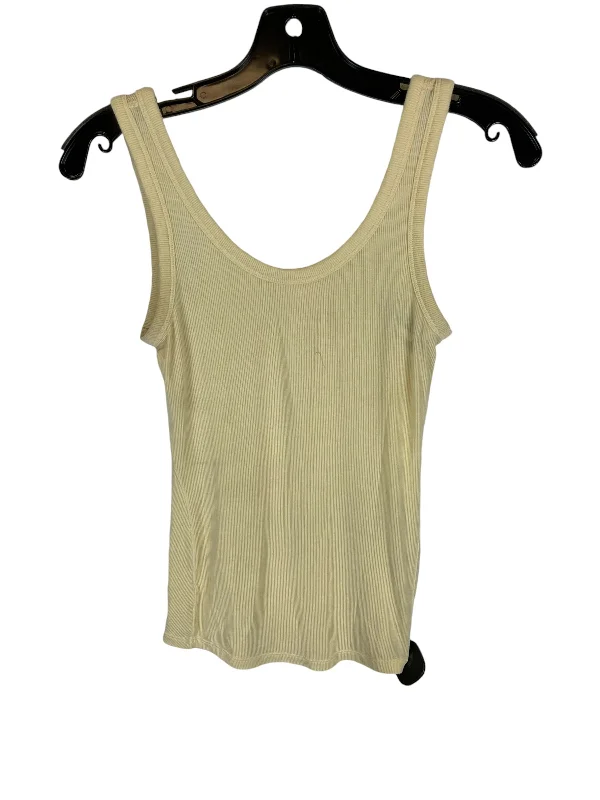 Top Sleeveless By Lululemon In Yellow, Size: 4