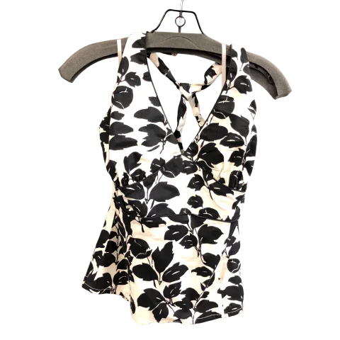 Top Sleeveless By White House Black Market In Black & White, Size: M