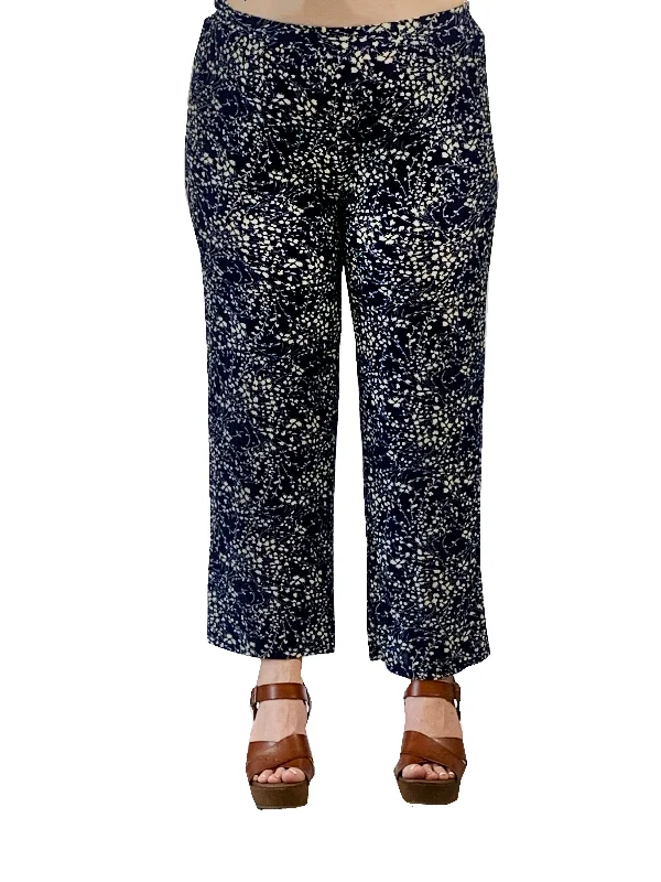 Plus Size La Cera Lucerne Floral Cropped Pant