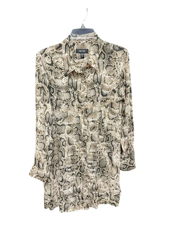 Dress Casual Short By Karen Kane In Animal Print, Size: M