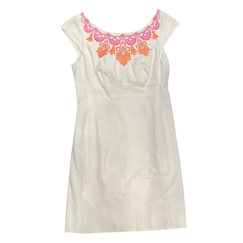 Dress Casual Short By Lilly Pulitzer In White, Size: Xs