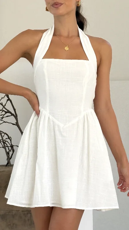 Peyton Mini Dress - White