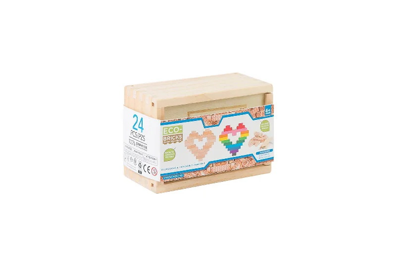 Eco-bricks™ 24 Piece Wood Block Set